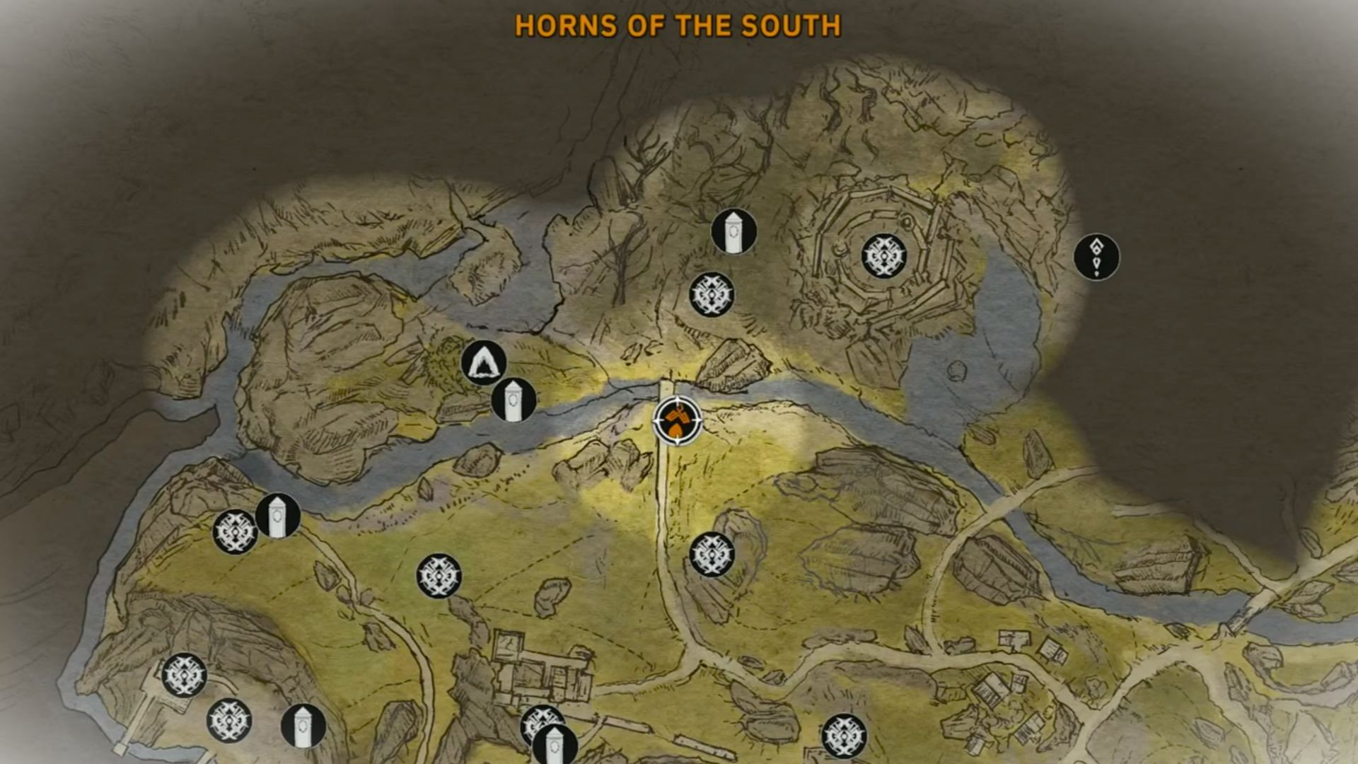 Broc's whereabouts in Tainted Grail The Fall of Avalon (Image via Awaken Realms)